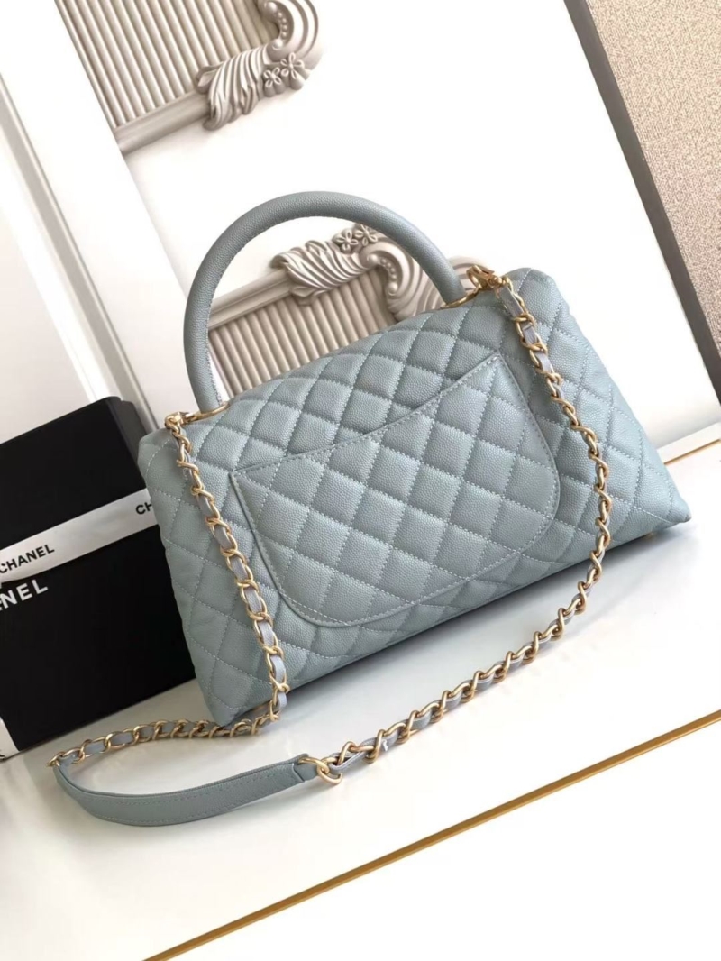 Ch**el top handle bags
